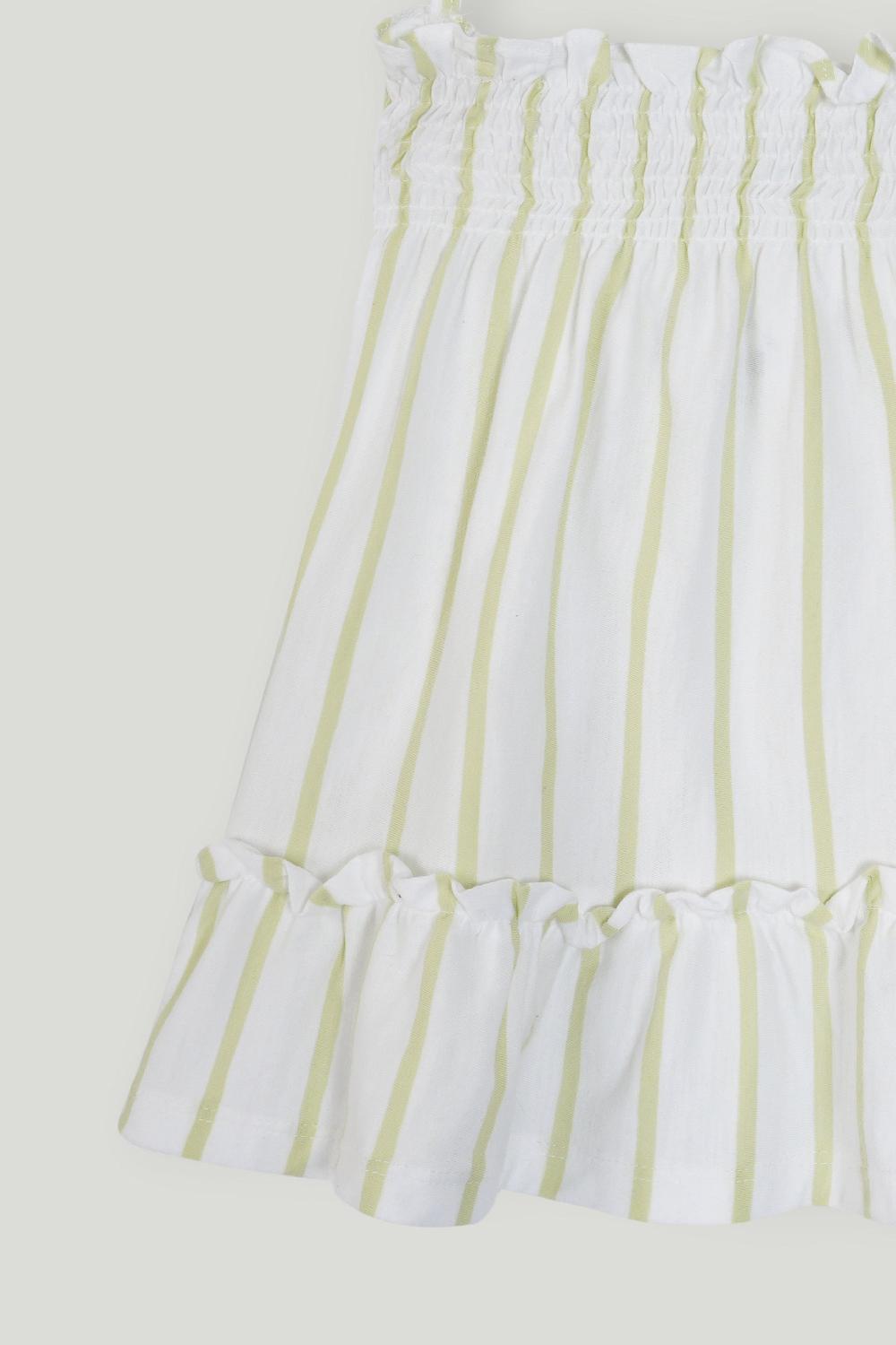 Engine Girls Dress VIT161-I02-WHT