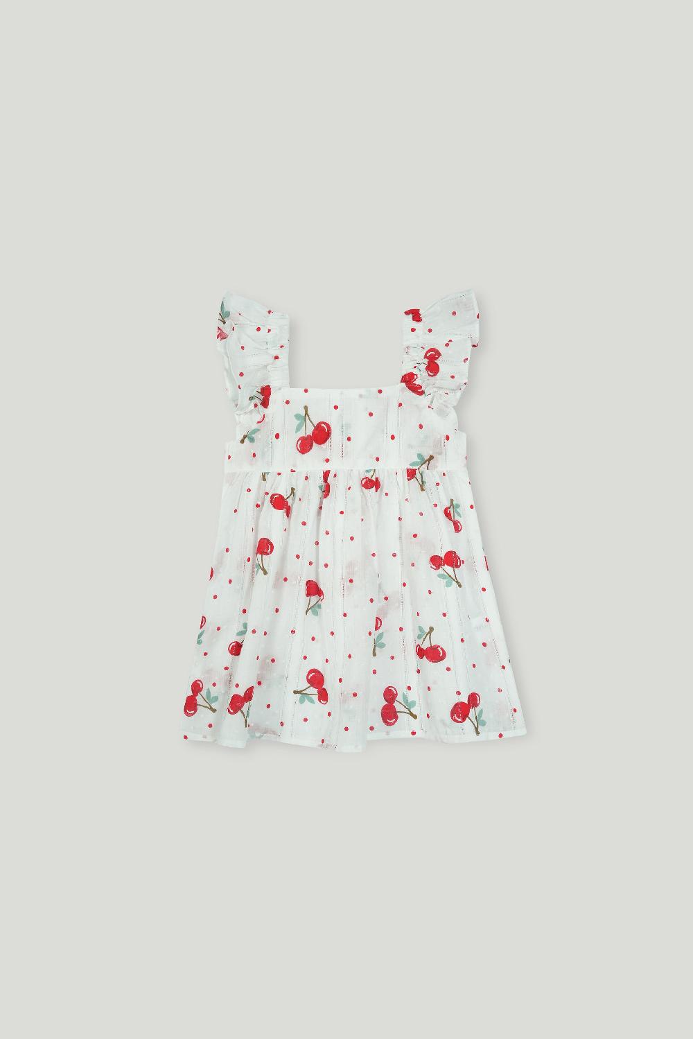 engine Girls Dress VIW032-I02-WHT