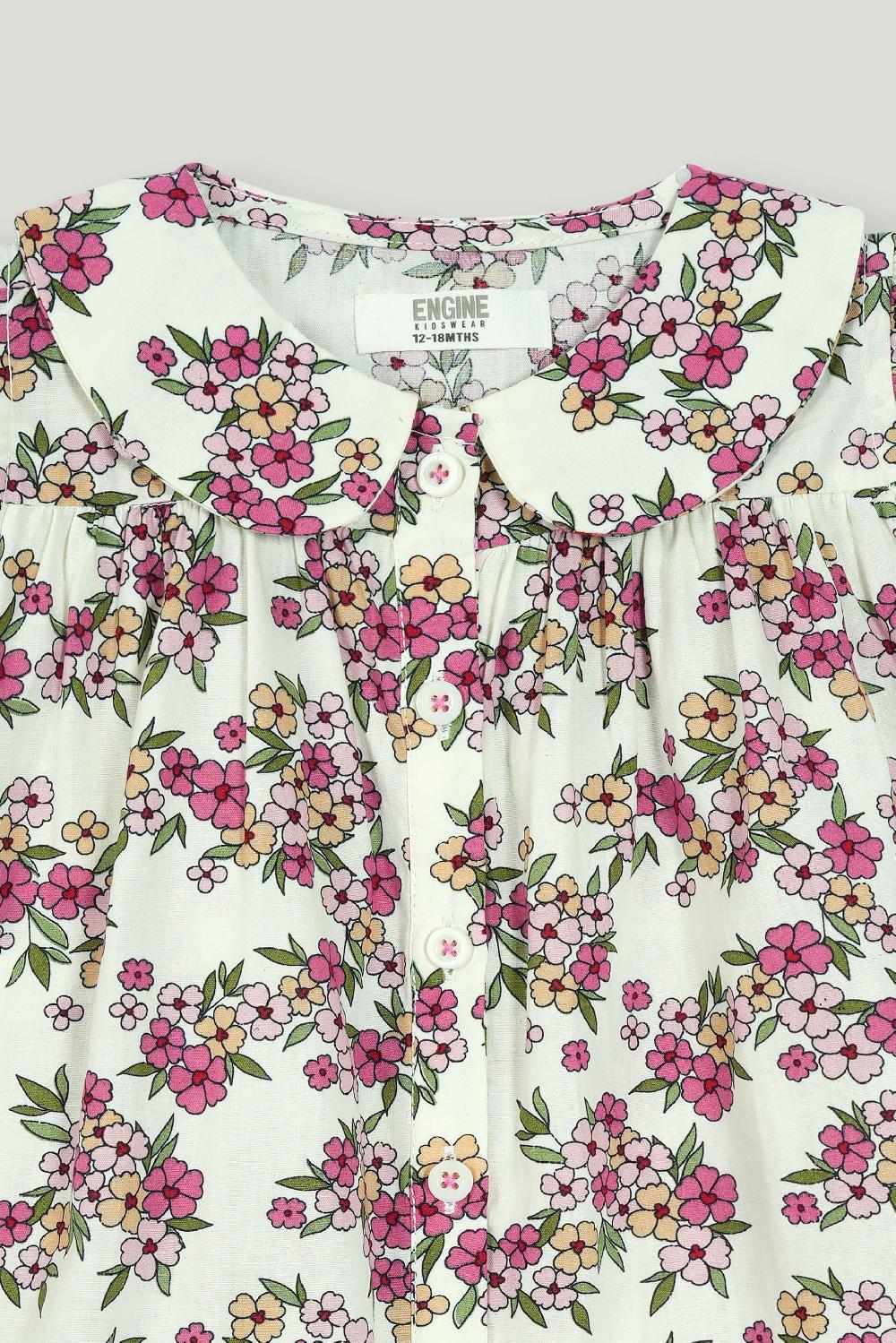 Engine Girls Dress VIW033-I02-OWT