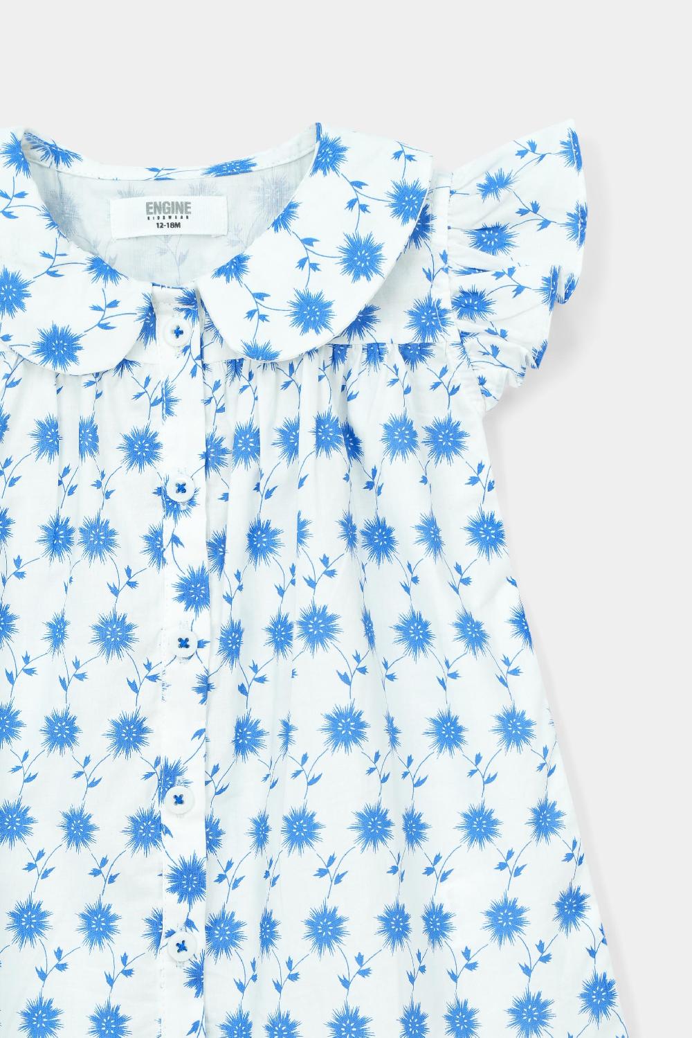 Engine Girls Dress VIW033-I02-WHT