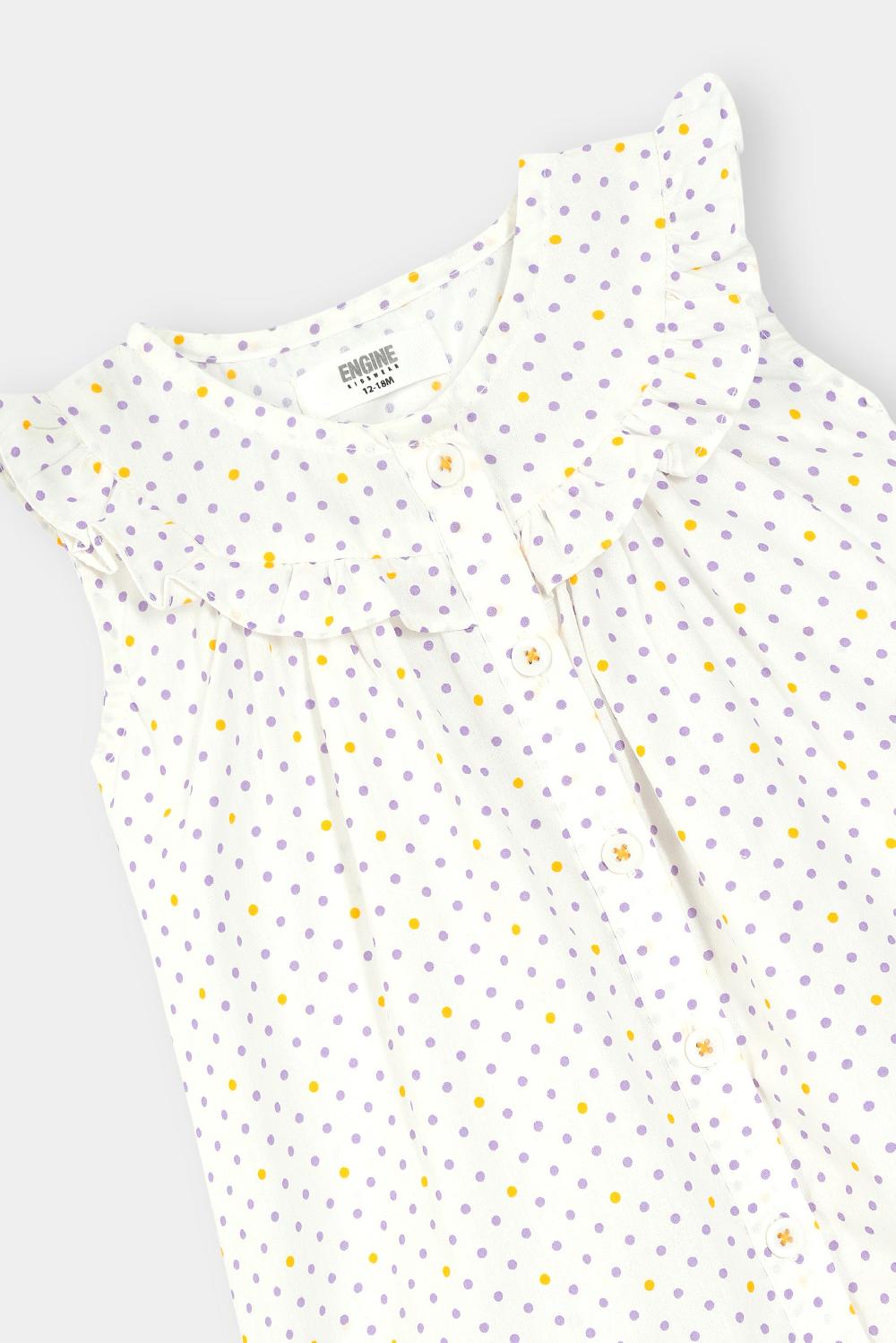 Engine Girls Dress VIW035-I04-WHT