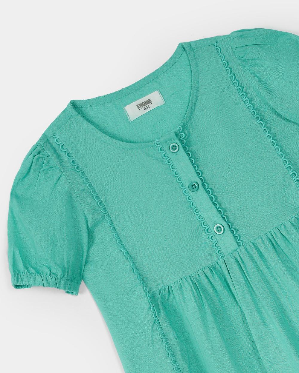 Engine Girls Dress VTW050-2YR-GRN