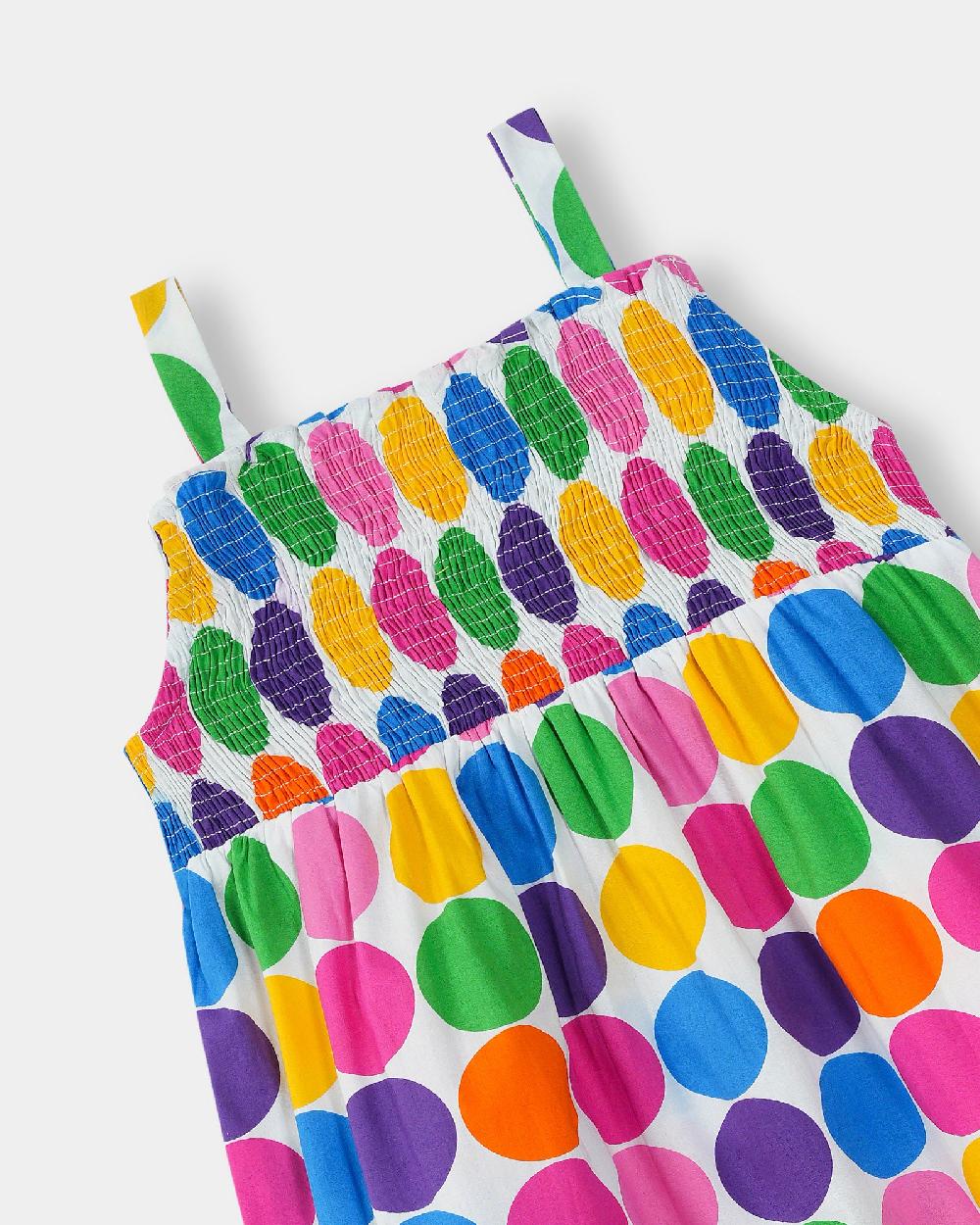 Engine Girls Dress VTW053-3YR-WHT