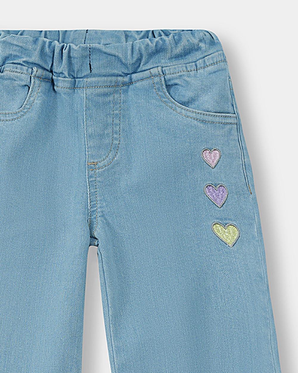 Engine Girls Flared Denim KD4013-506-LBL