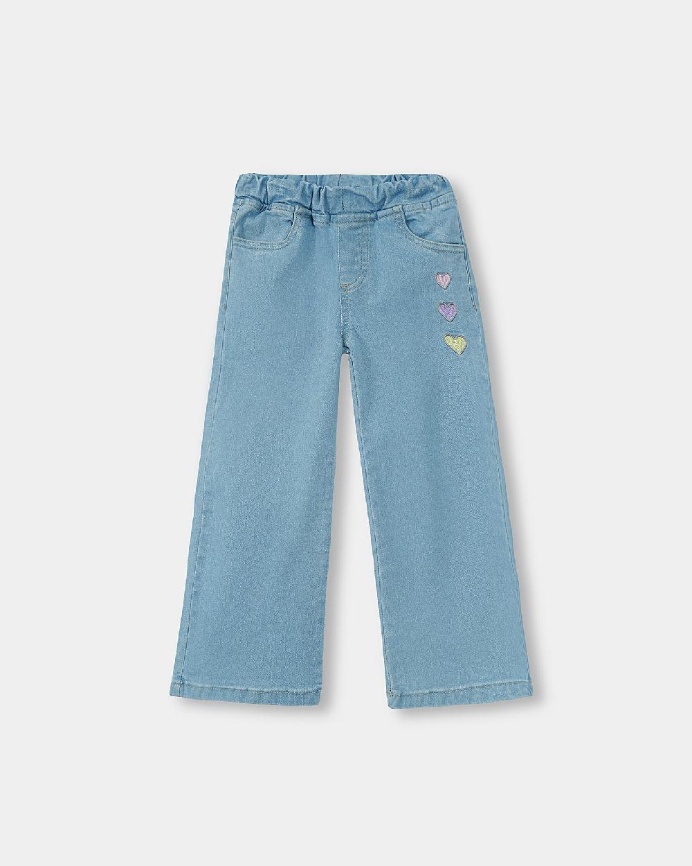 engine Girls Flared Denim KD4013-506-LBL