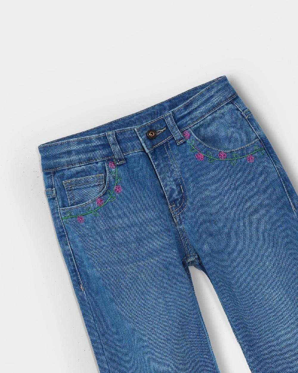 Engine Girls Flared Denim KD5001-506-LBL