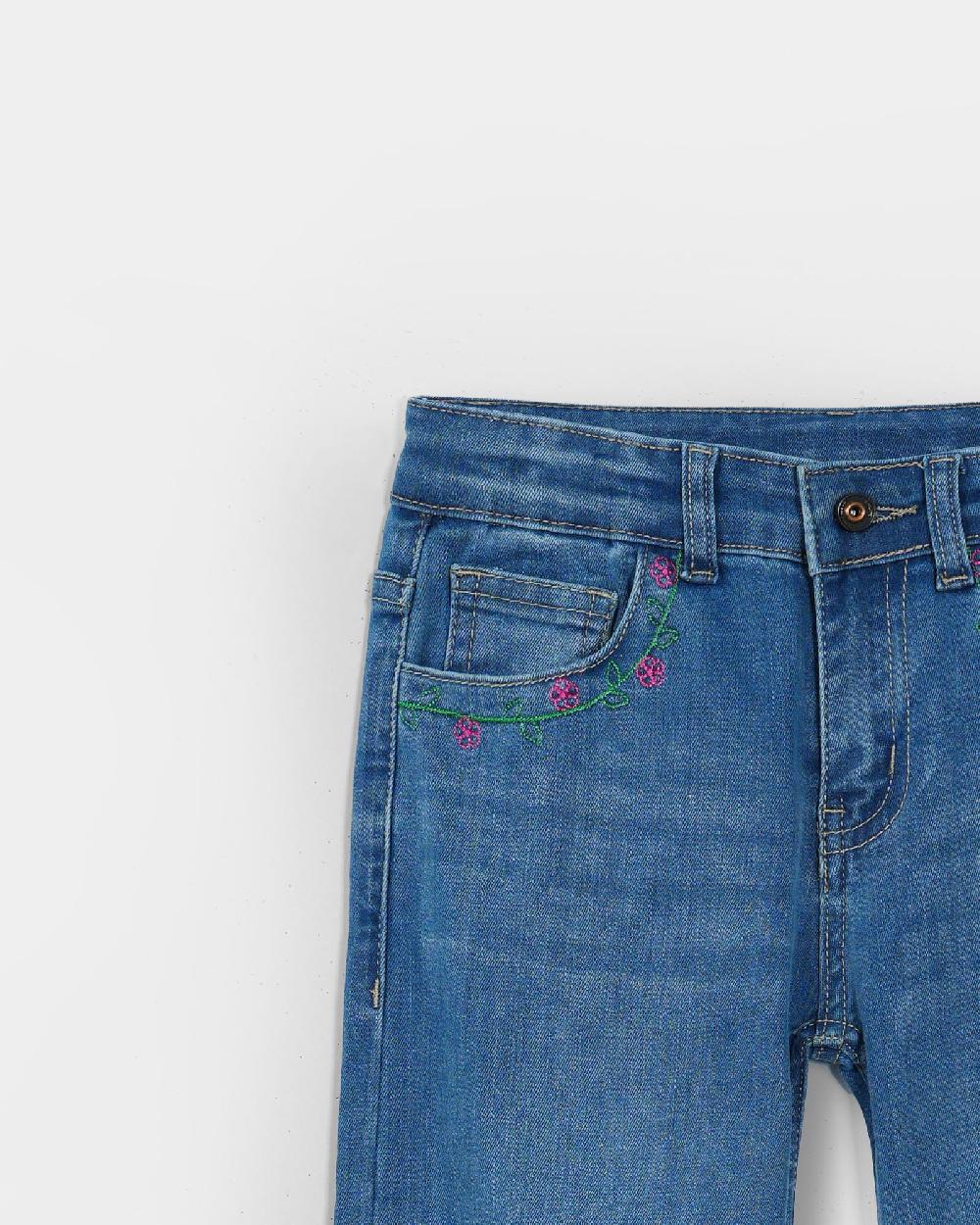 Engine Girls Flared Denim KD5001-506-LBL