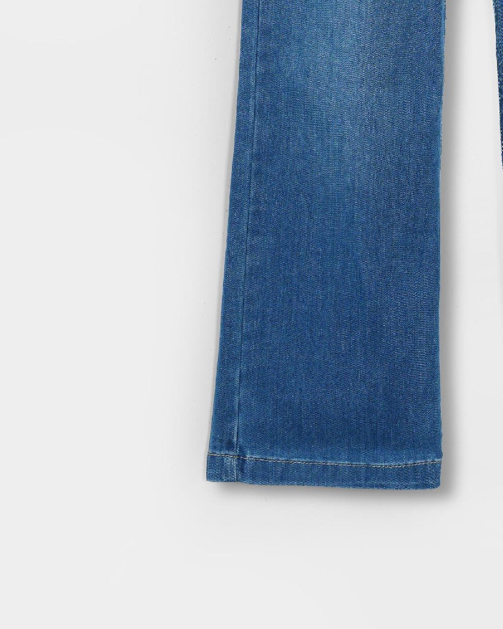 Engine Girls Flared Denim KD5001-506-LBL