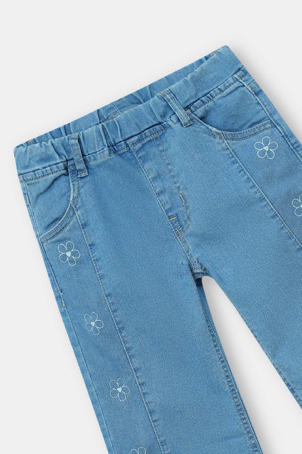 Engine Girls Flared Denim KD5010-K02-BLU