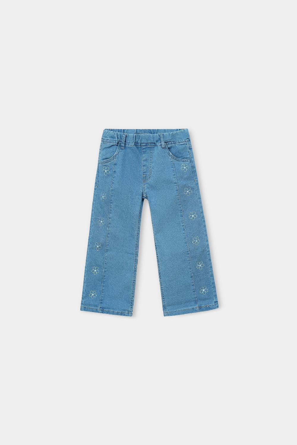 engine Girls Flared Denim KD5010-K02-BLU