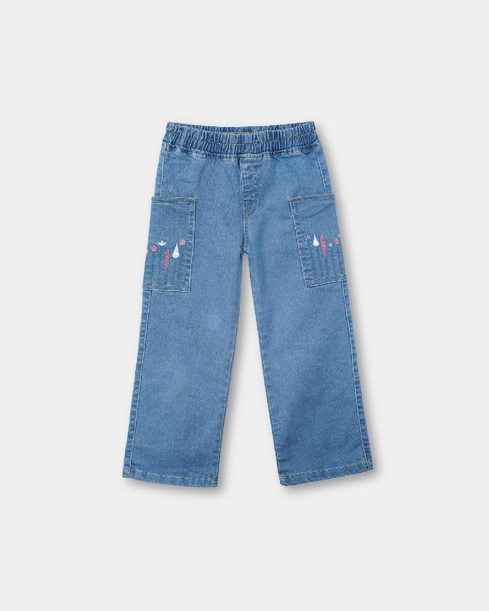 engine Girls Flared Denim TD5001-2YR-LBL