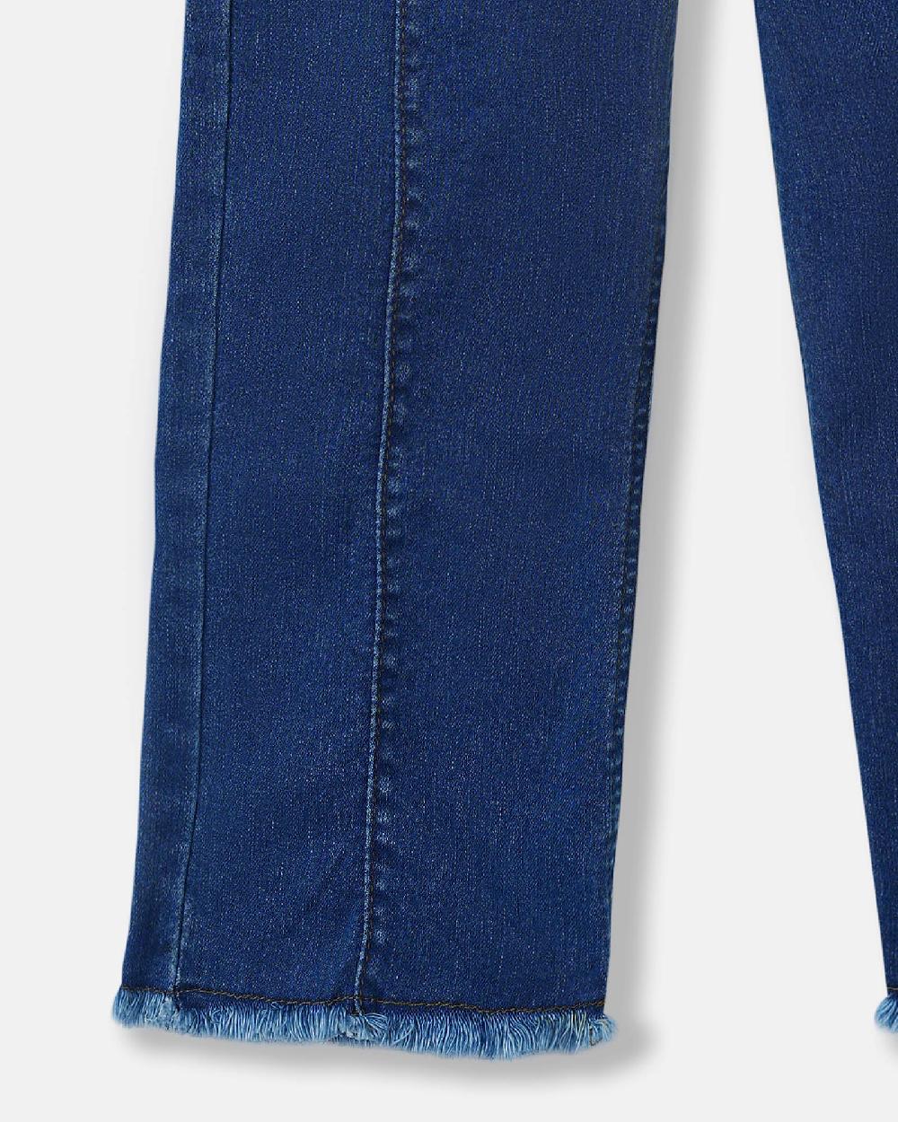Engine Girls Flared Denim TD5002-2YR-BLU