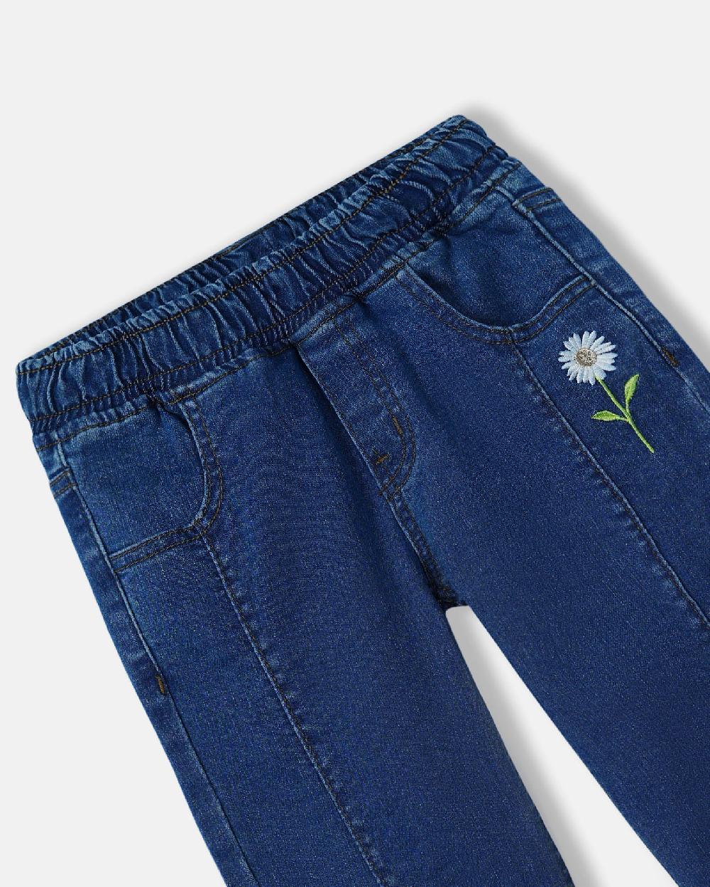 Engine Girls Flared Denim TD5002-2YR-BLU