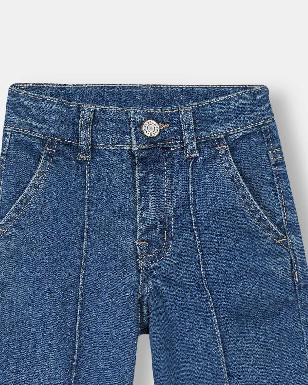 Engine Girls Flared Denim TD5008-2YR-BLU
