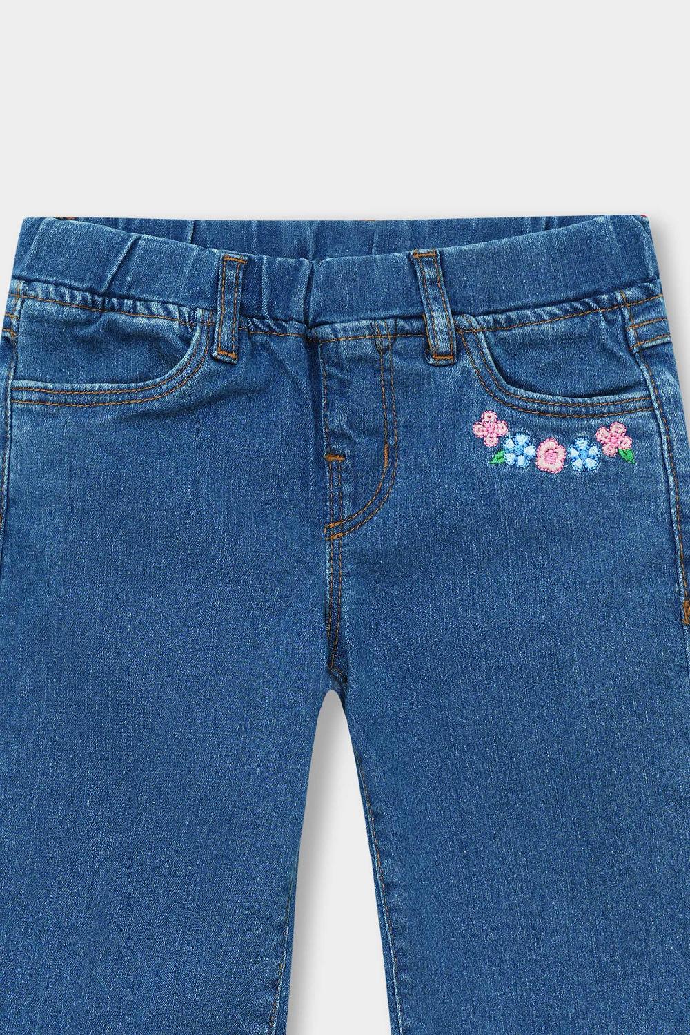 Engine Girls Flared Denim TD5015-2YR-BLU