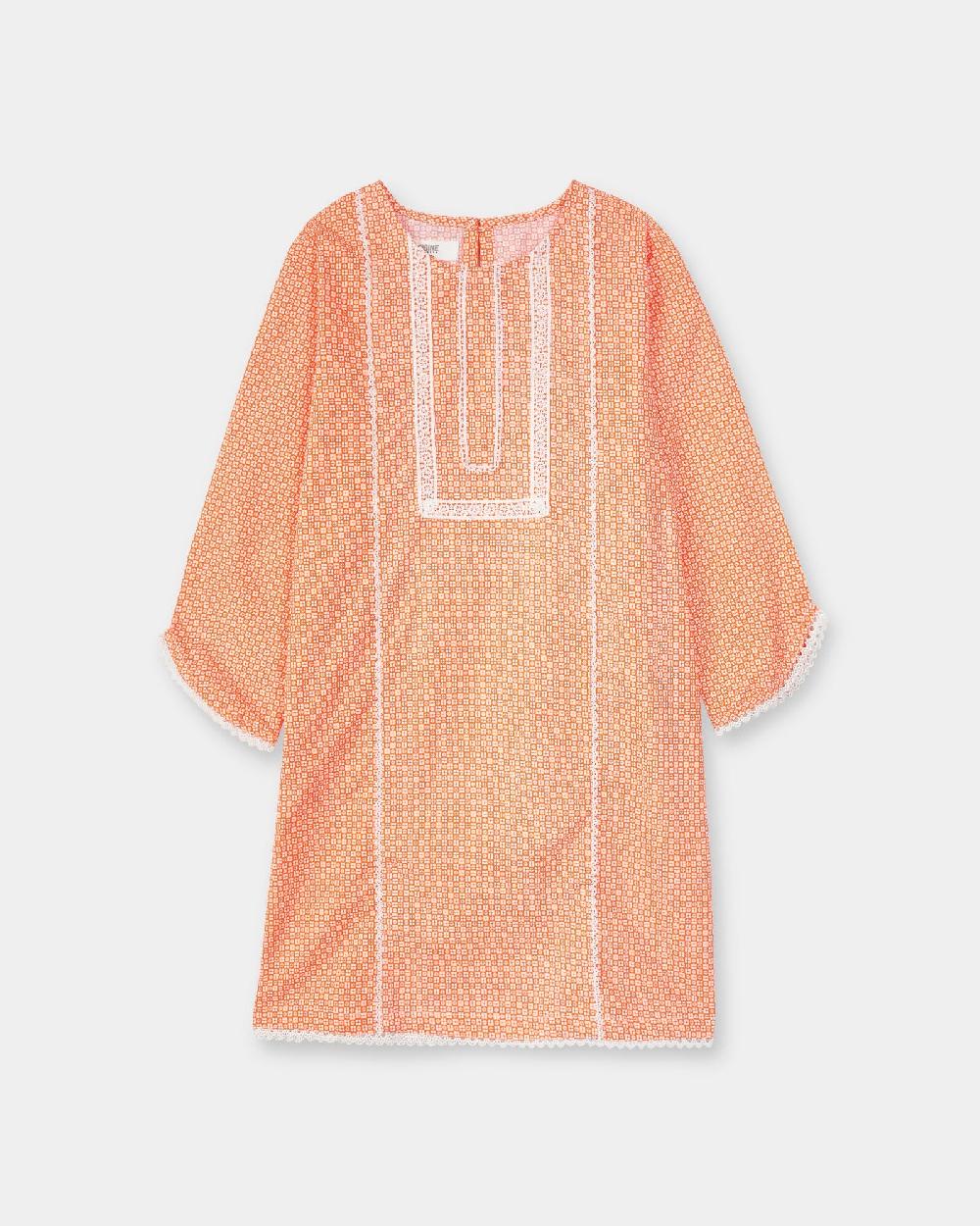 engine Girls Kurta KK5008-K02-ORG