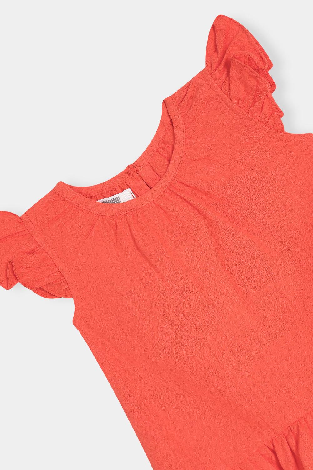 Engine Girls Printed Top VIW036-I02-ORG