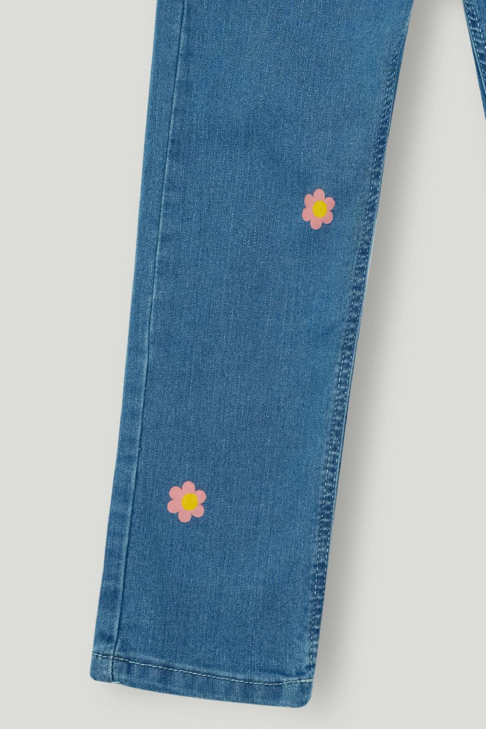 Engine Girls Slim Fit Denim VKD036-506-BLU