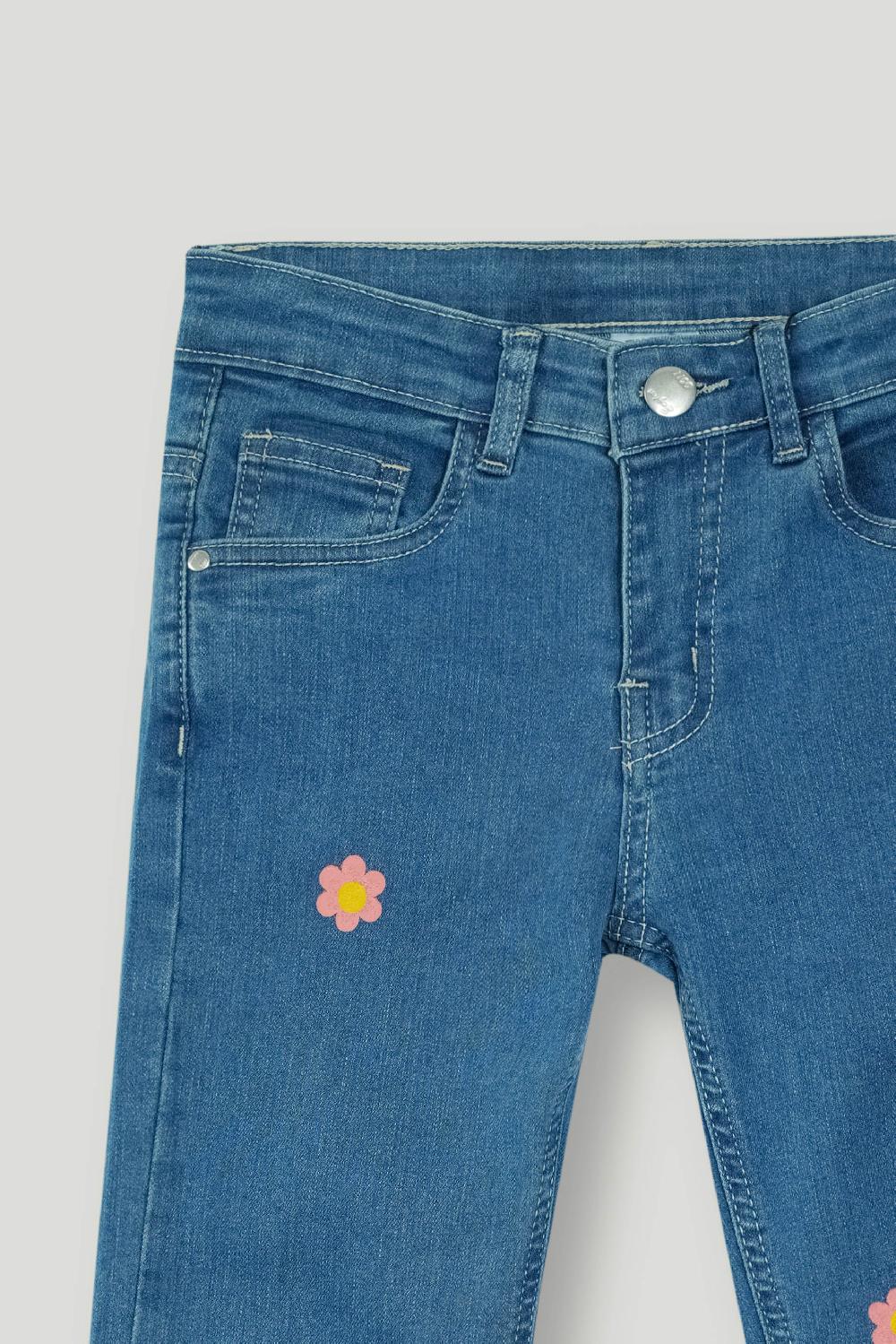 Engine Girls Slim Fit Denim VKD036-506-BLU