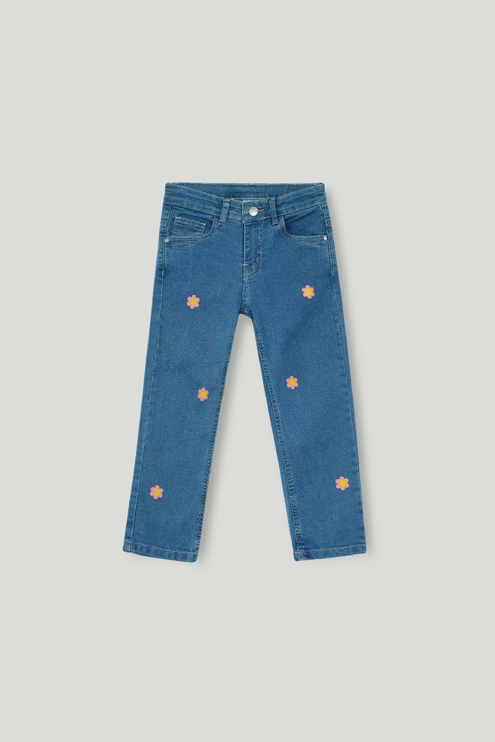 engine Girls Slim Fit Denim VKD036-506-BLU