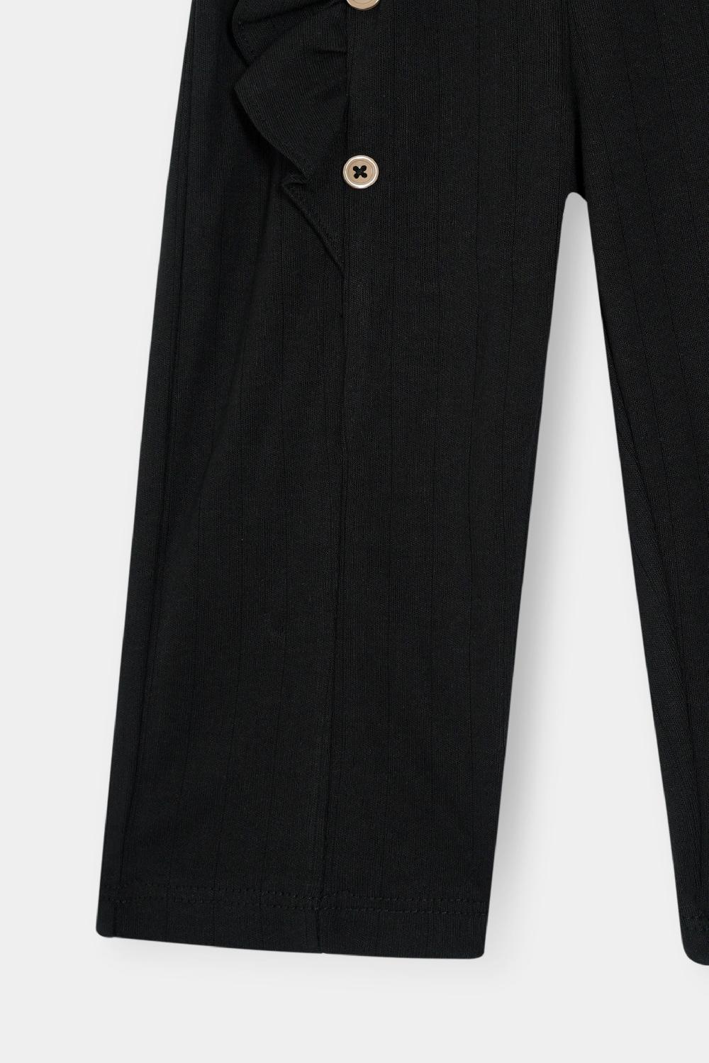 Engine Girls Straight Fit Trouser IU5014-I02-BLK