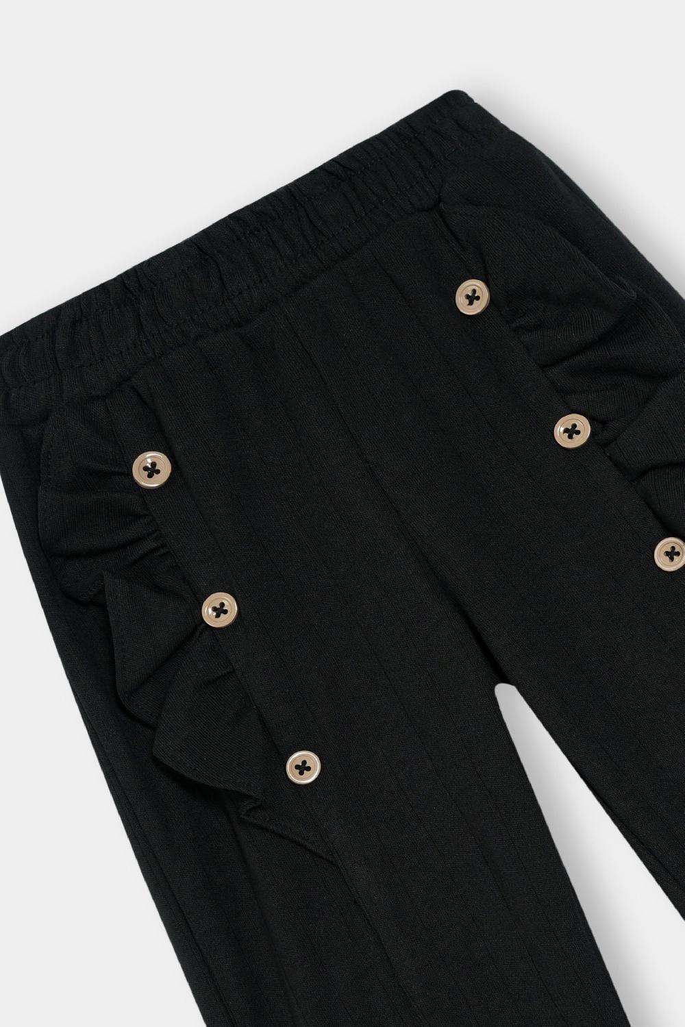 Engine Girls Straight Fit Trouser IU5014-I02-BLK