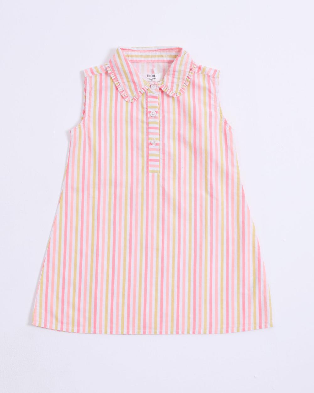 engine Girls Striper Top TW4036-2YR-WHT