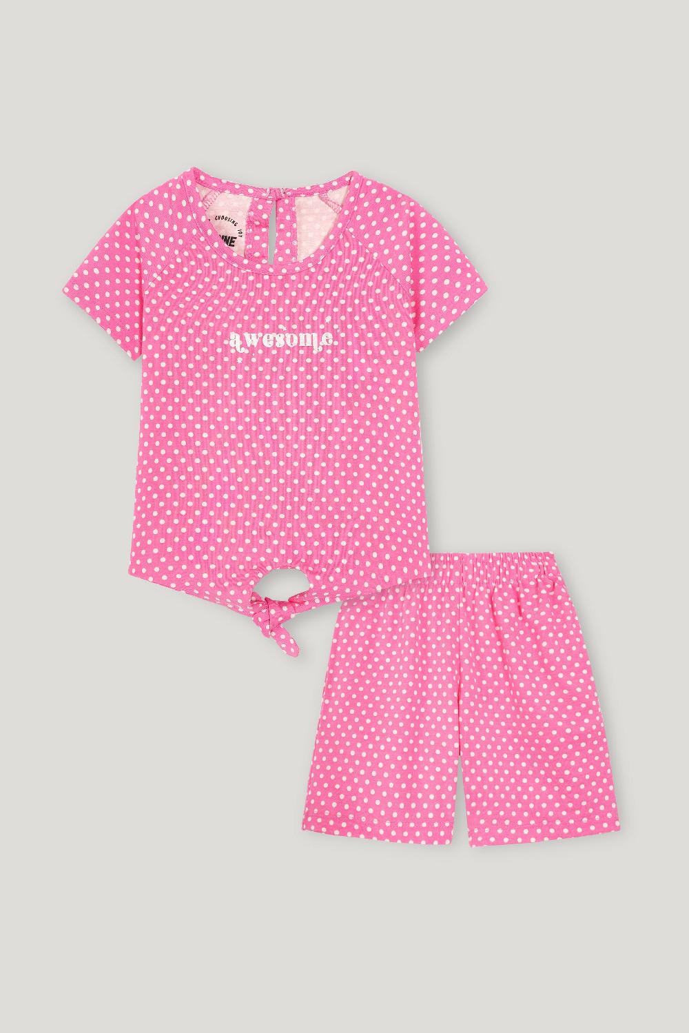 engine Girls Suit IE5035-I02-PNK