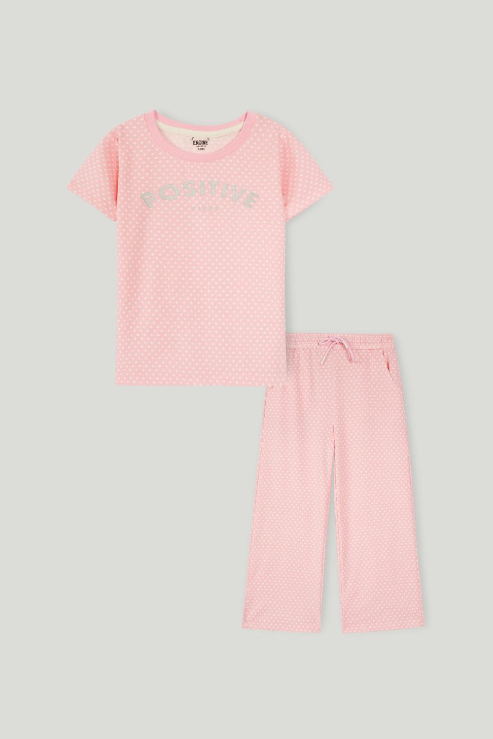 engine Girls Suit KE5017-507-PNK