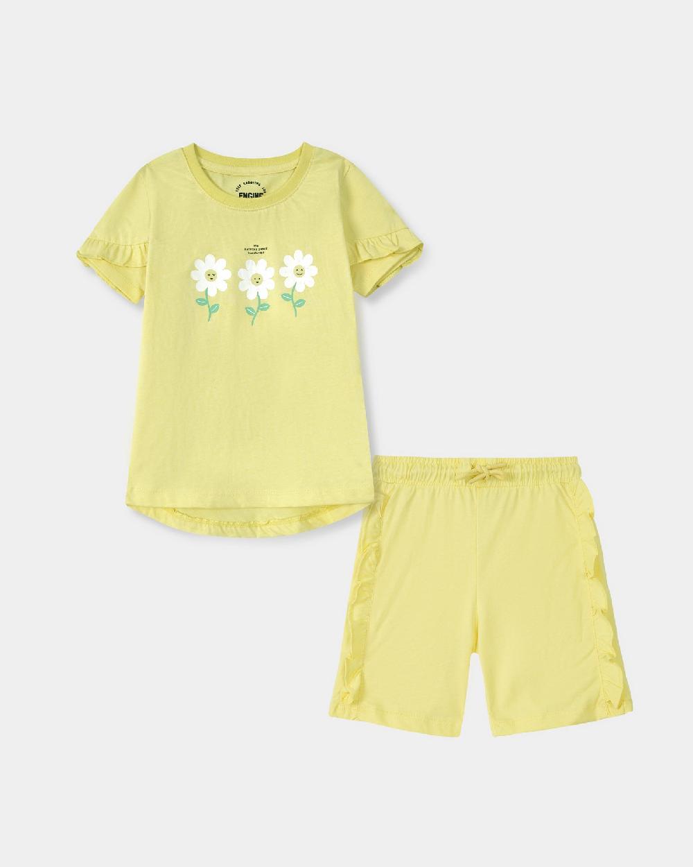 engine Girls Suit TE5023-3YR-YEL