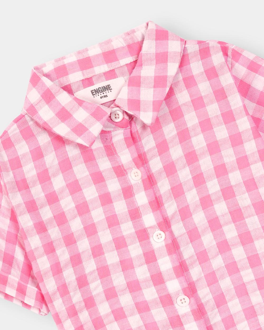 Engine Girls Suit TE5024-2YR-PNK