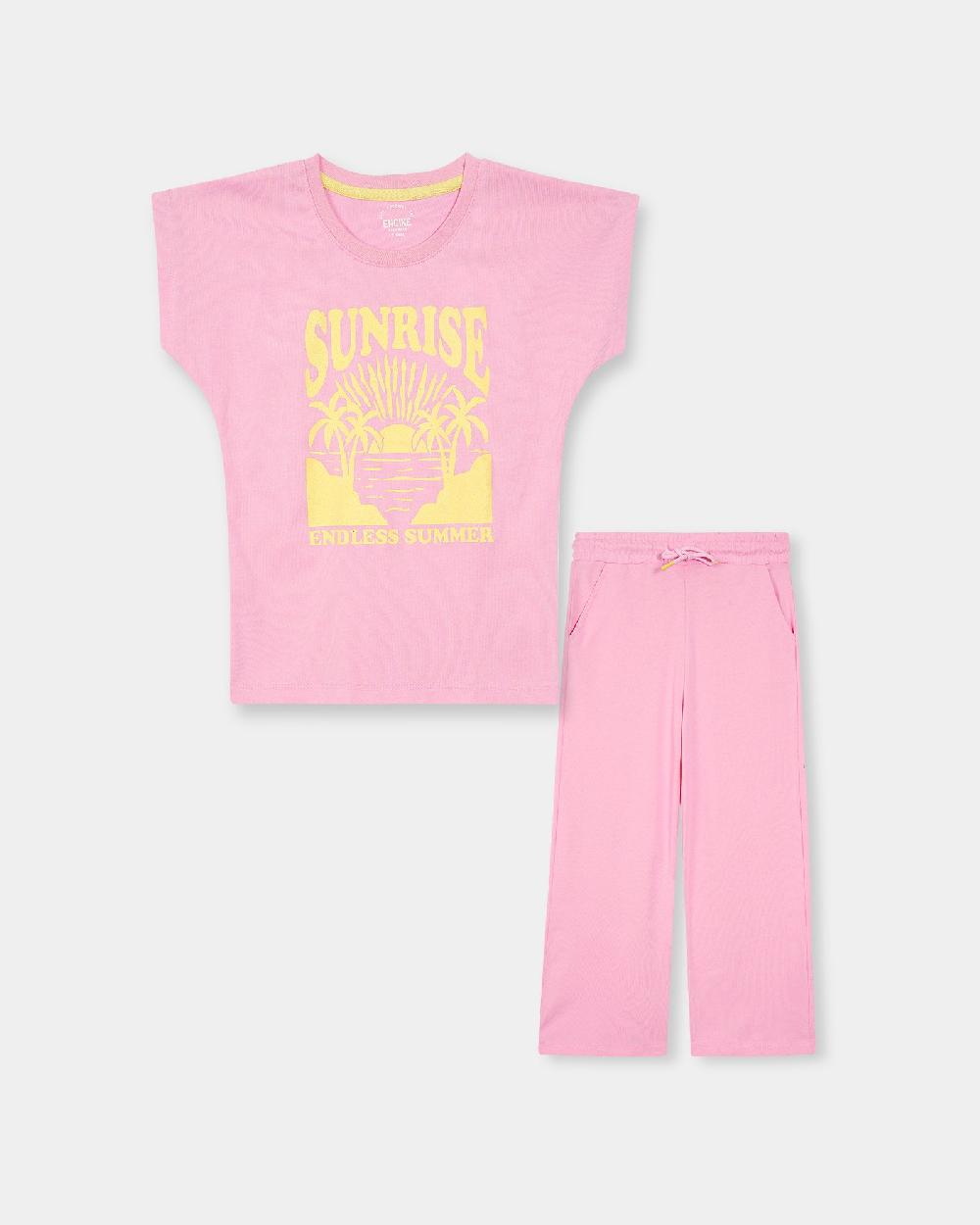 engine Girls Suit VKE024-506-PNK