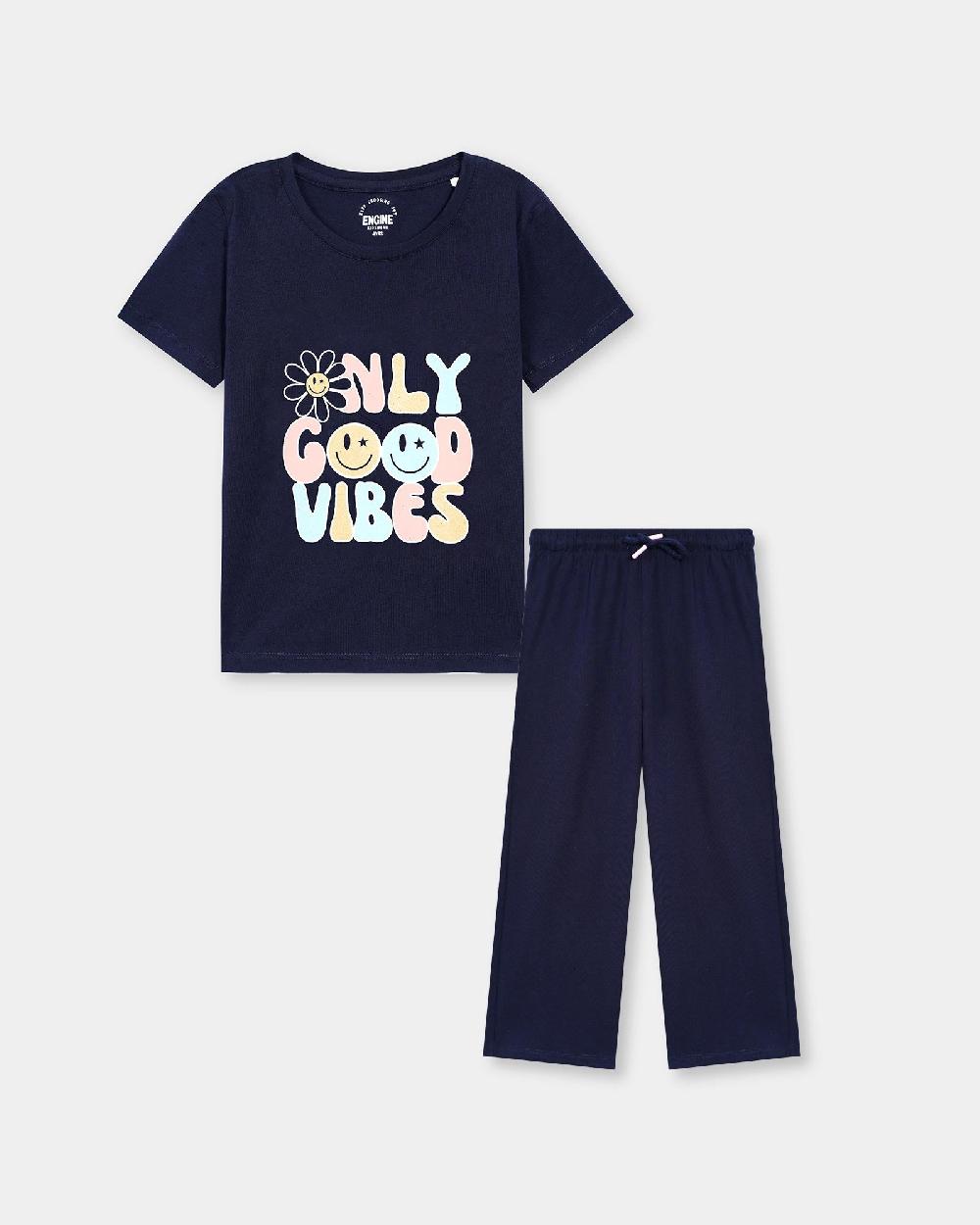 Engine Girls Suit VKE033-506-NVY