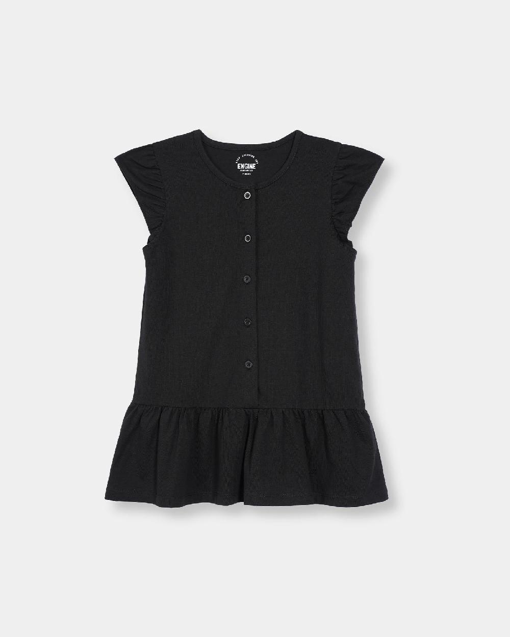 Engine Girls Suit VKE034-506-BLK