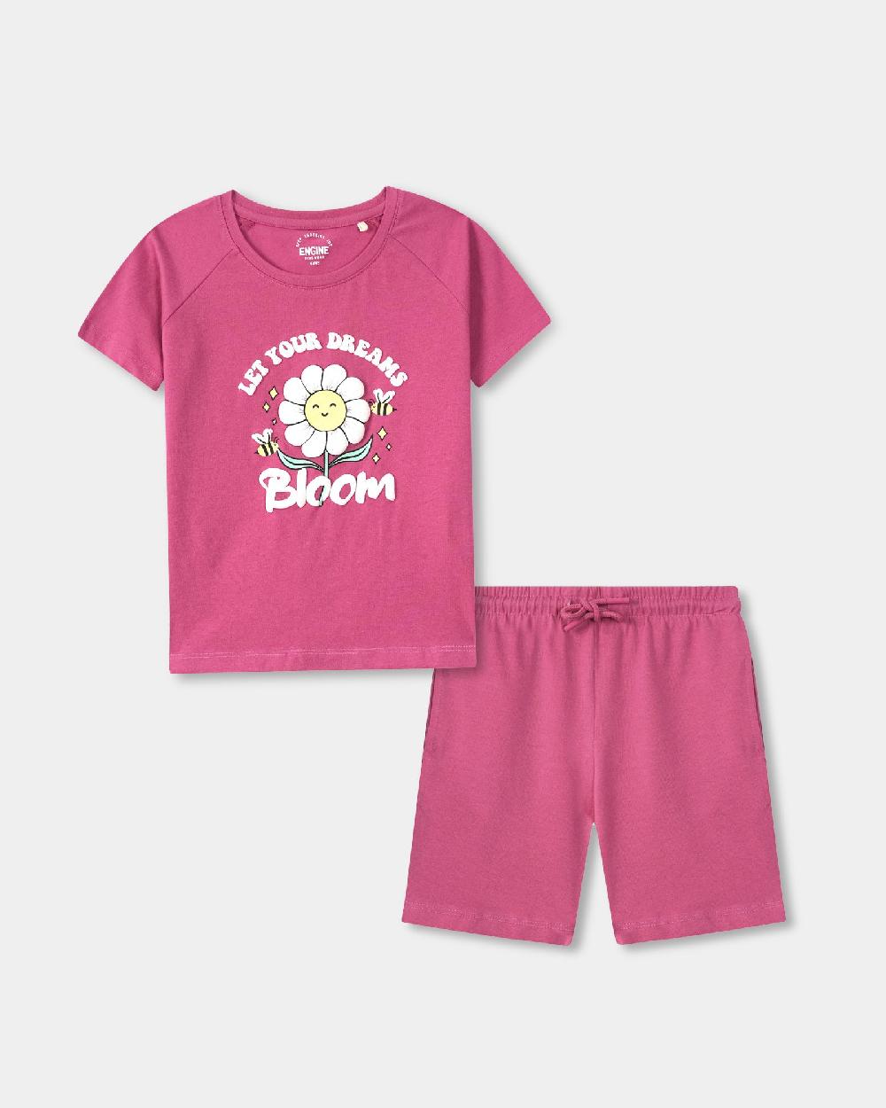 engine Girls Suit VTE042-2YR-PNK