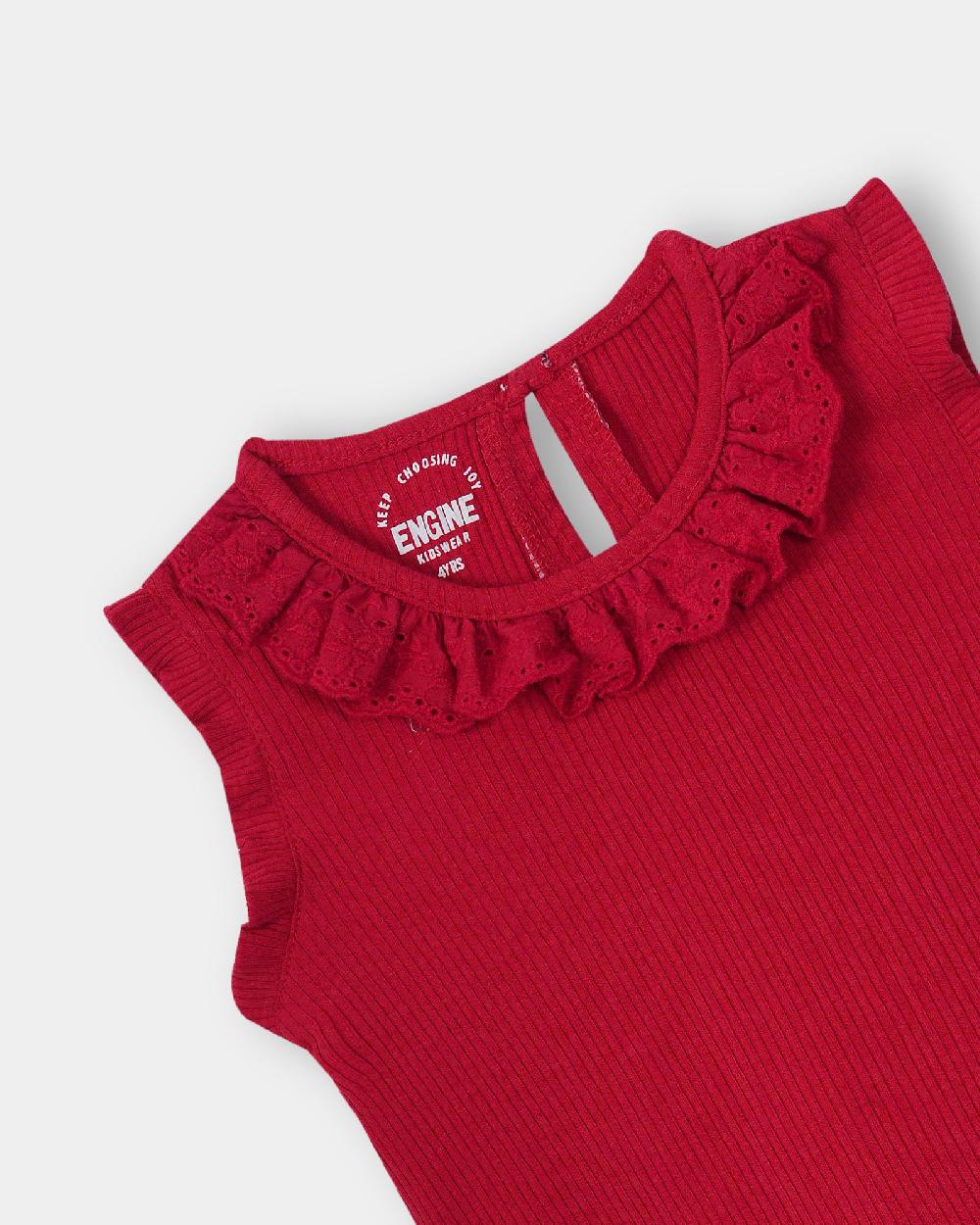 Engine Girls T Shirt IT5016-I02-RED