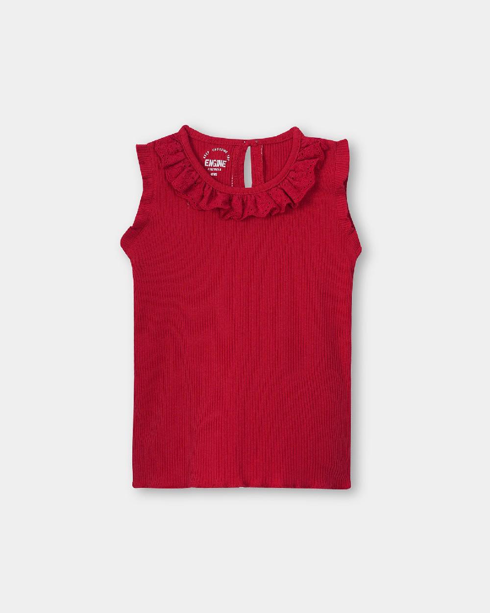 engine Girls T Shirt IT5016-I02-RED