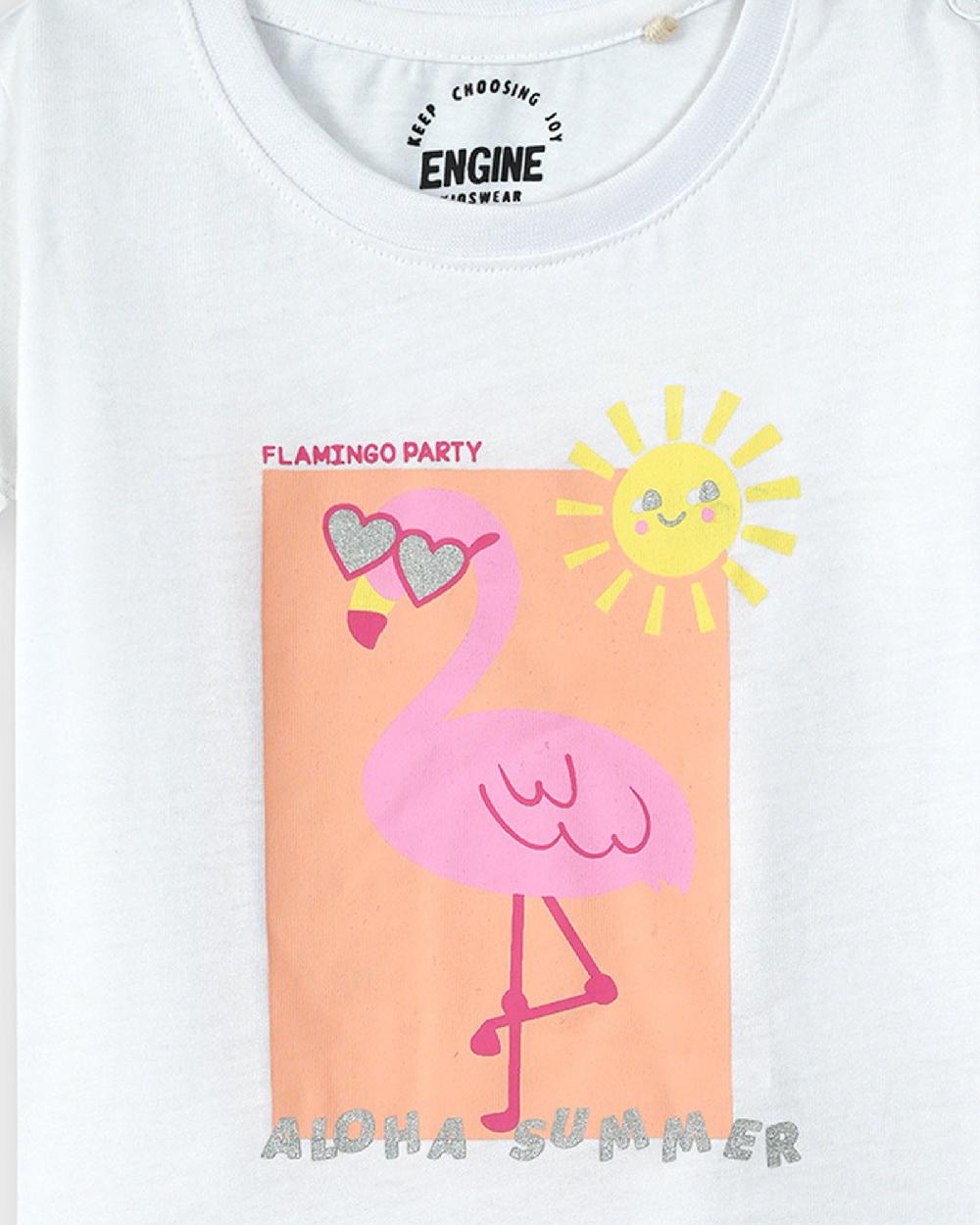 Engine Girls T Shirt IT5028-I02-WHT