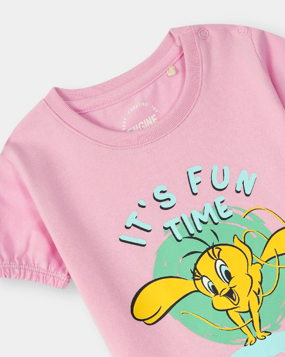 Engine Girls T Shirt IT5029-I02-PNK