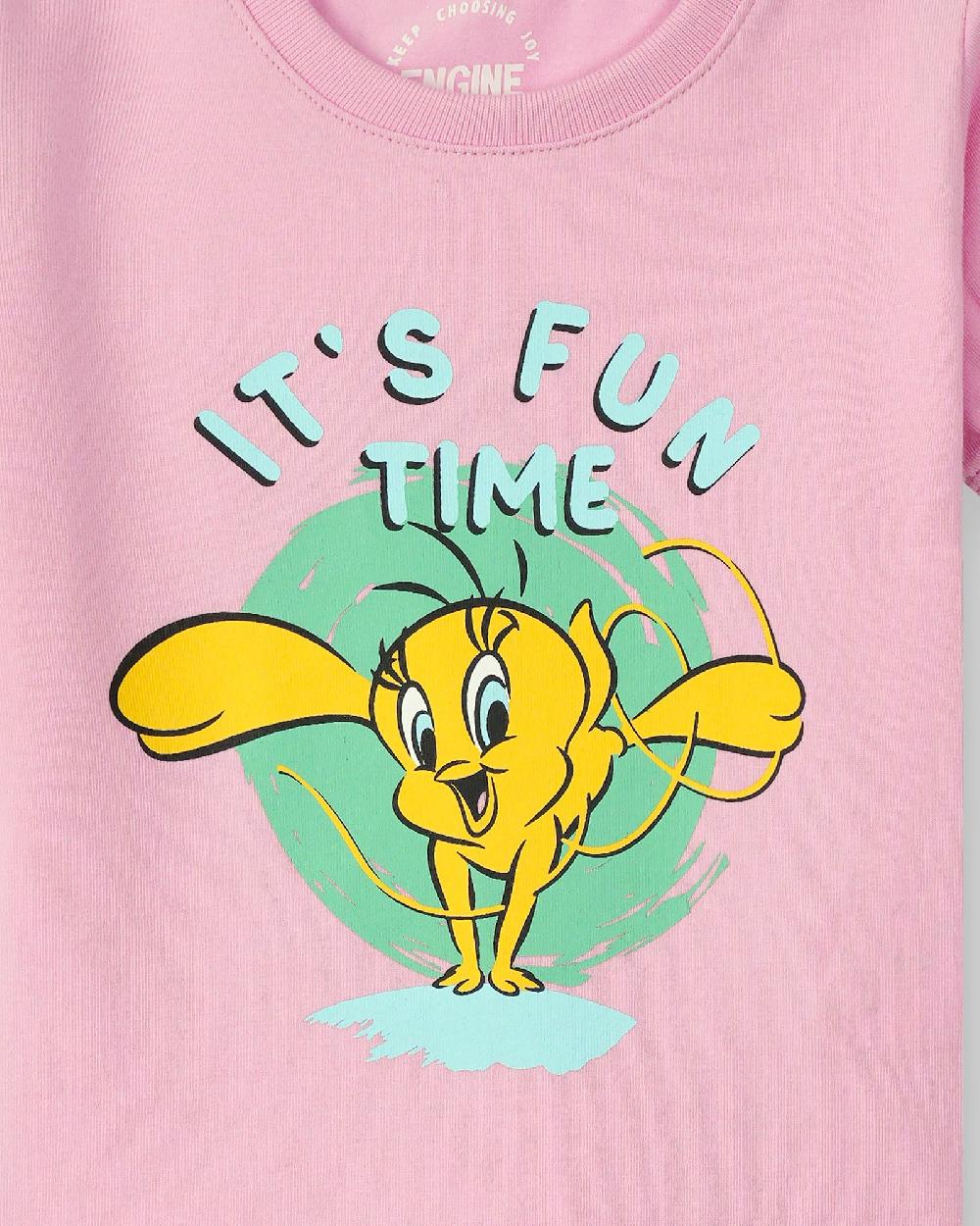 Engine Girls T Shirt IT5029-I02-PNK