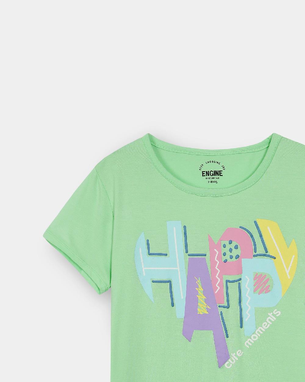 Engine Girls T Shirt KT5006-K02-MNT