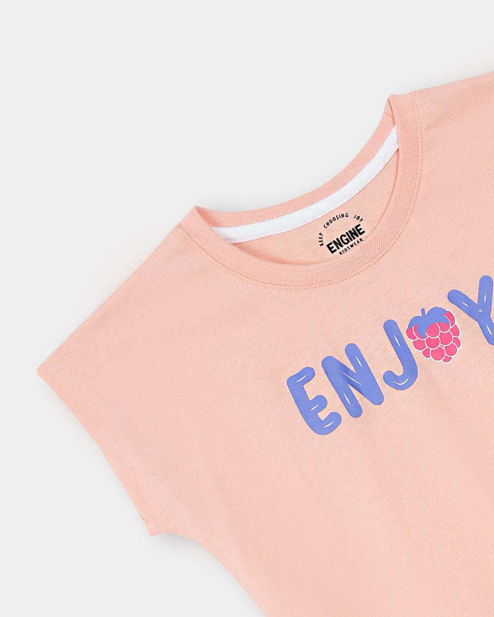 Engine Girls T Shirt KT5021-506-PCH
