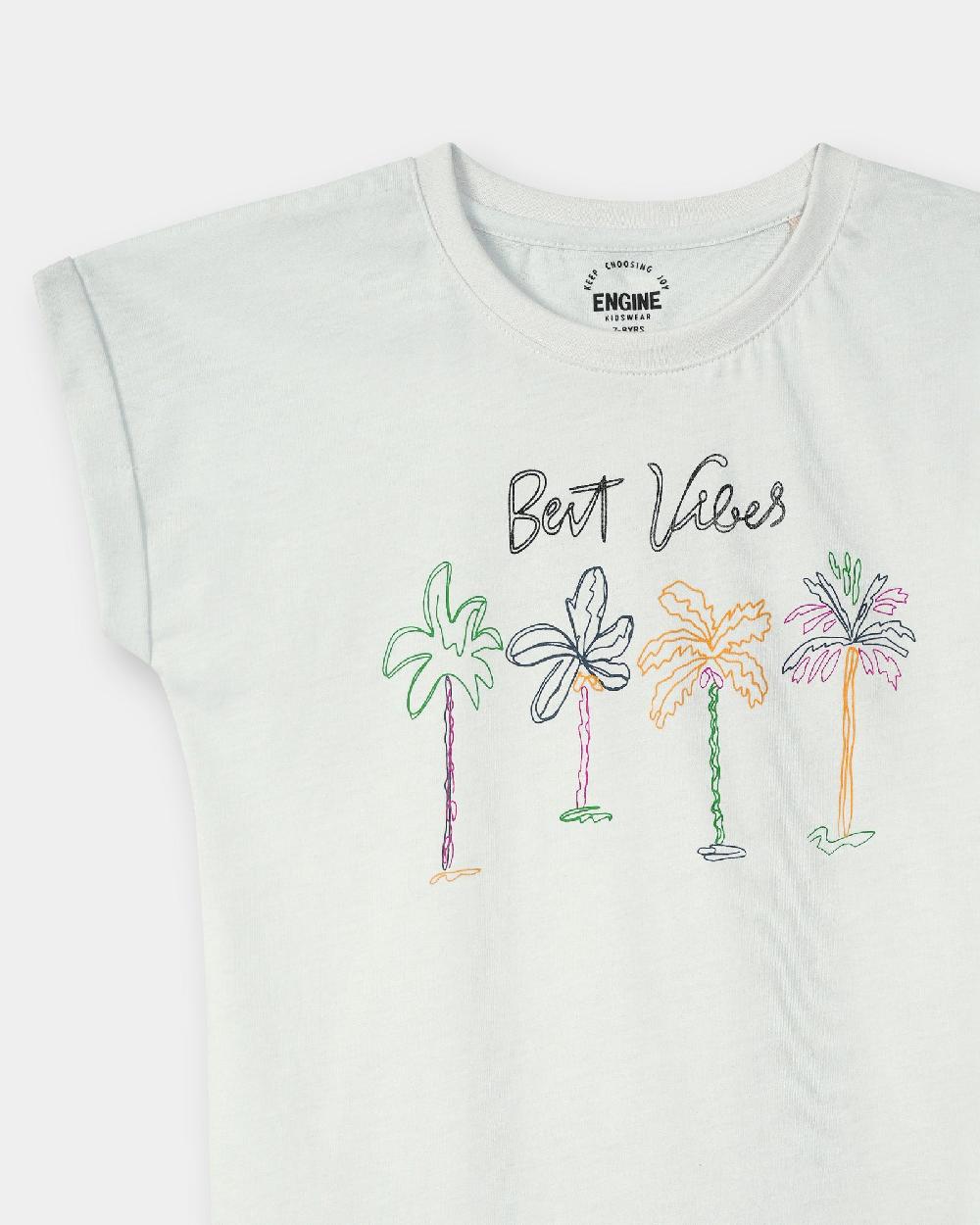 Engine Girls T Shirt KT5046-506-WHT