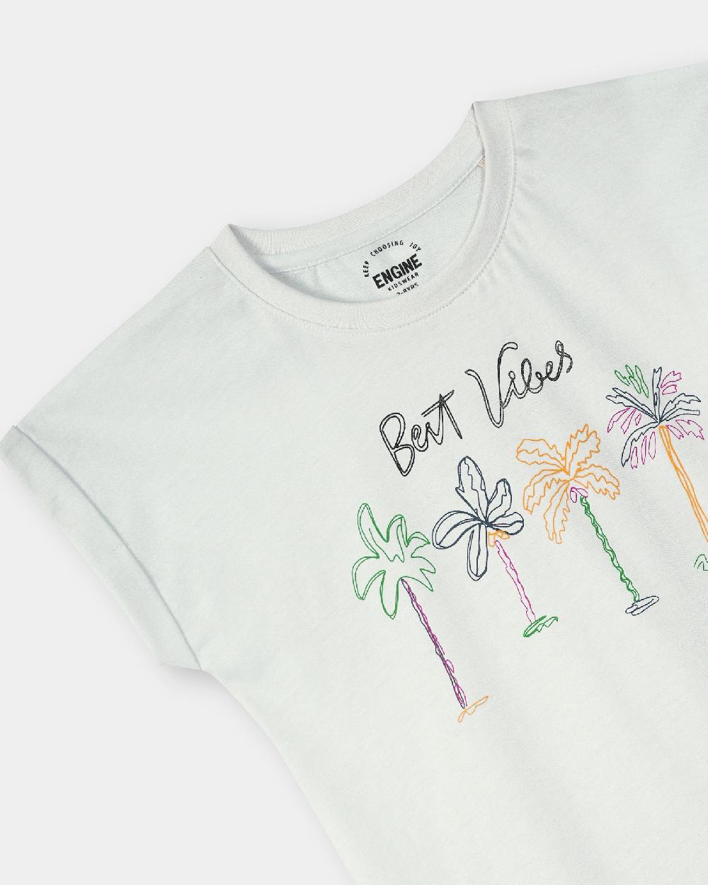 Engine Girls T Shirt KT5046-506-WHT