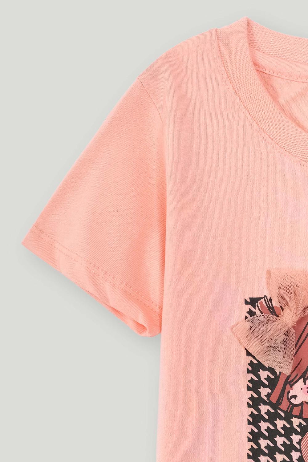 Engine Girls T Shirt TT5075-2YR-PCH