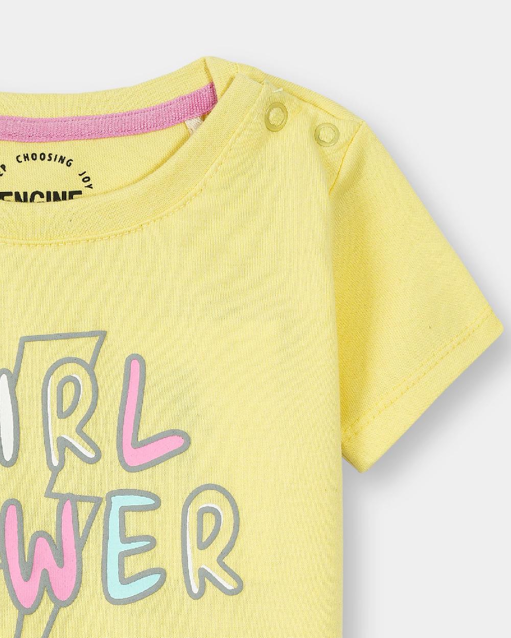 Engine Girls T Shirt VIT105-I02-YEL