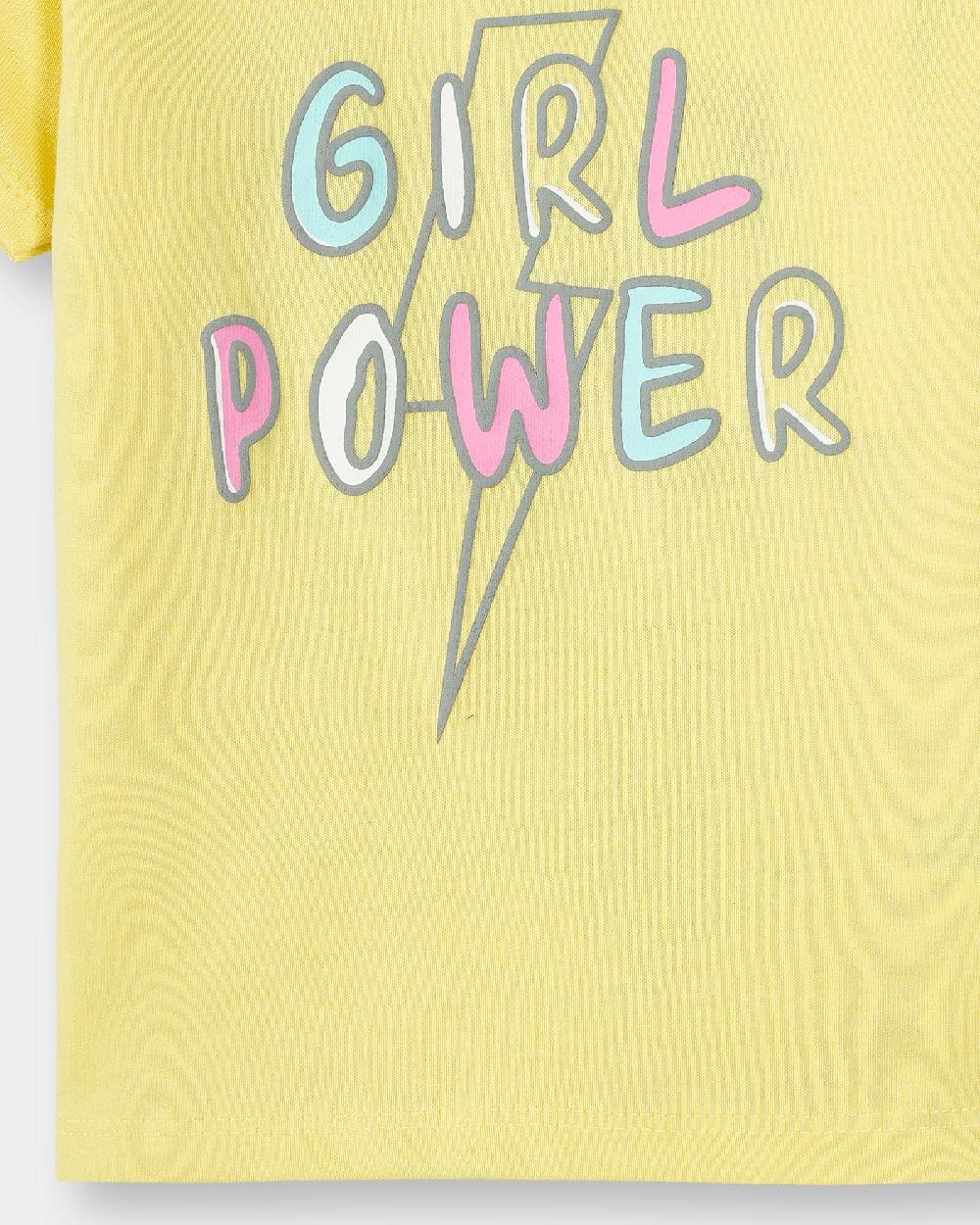 Engine Girls T Shirt VIT105-I02-YEL