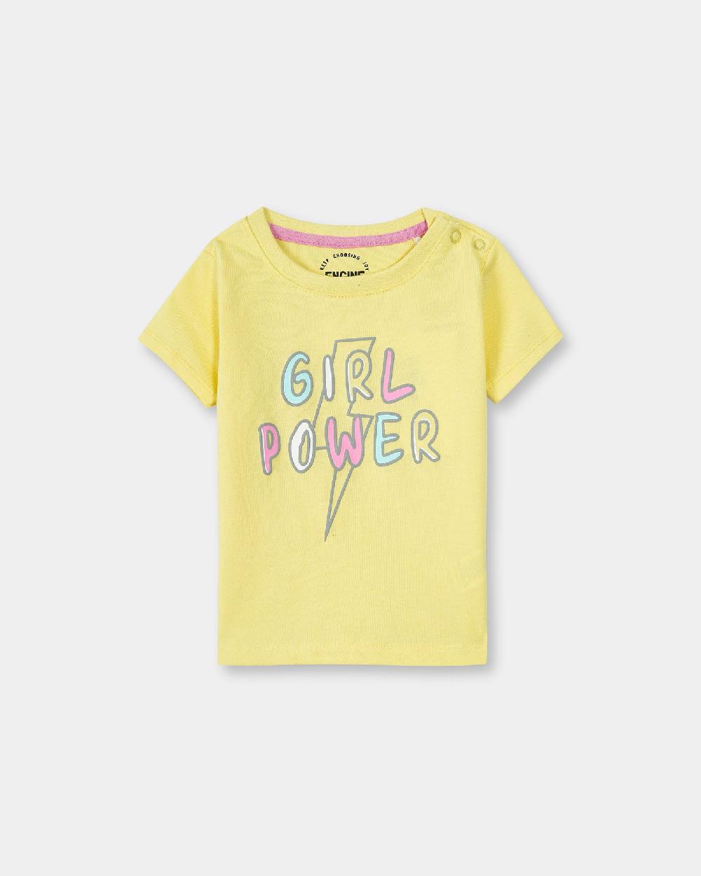 engine Girls T Shirt VIT105-I02-YEL