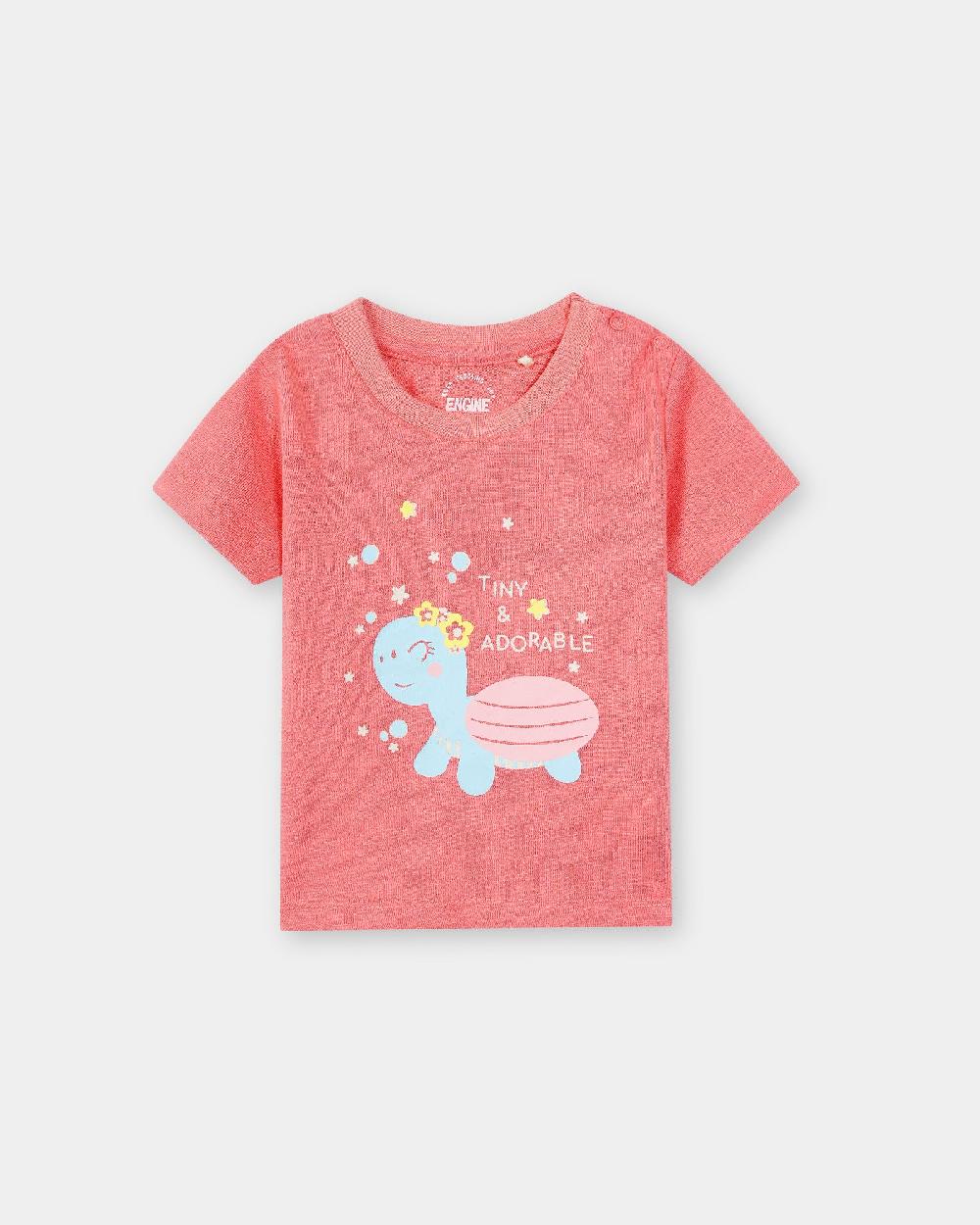 engine Girls T Shirt VIT128-I02-CRL