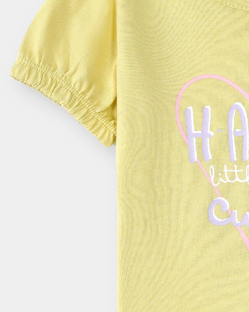 Engine Girls T Shirt VIT133-I02-YEL